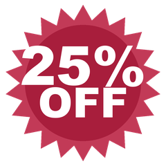 25% off
